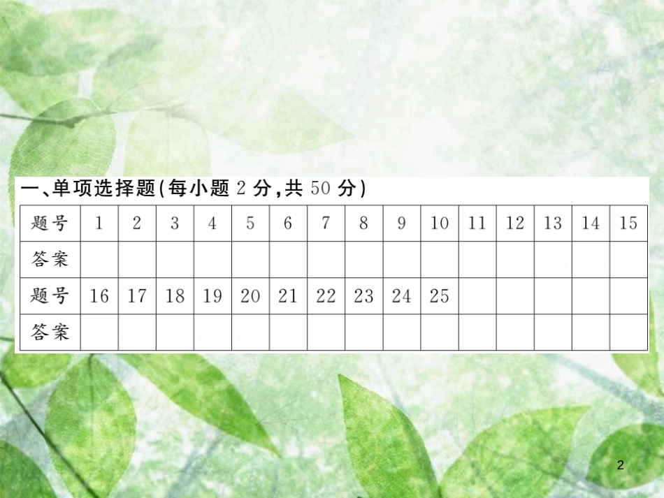 八年级地理上册 第3章 中国的自然资源综合测试习题优质课件 （新版）湘教版_第2页
