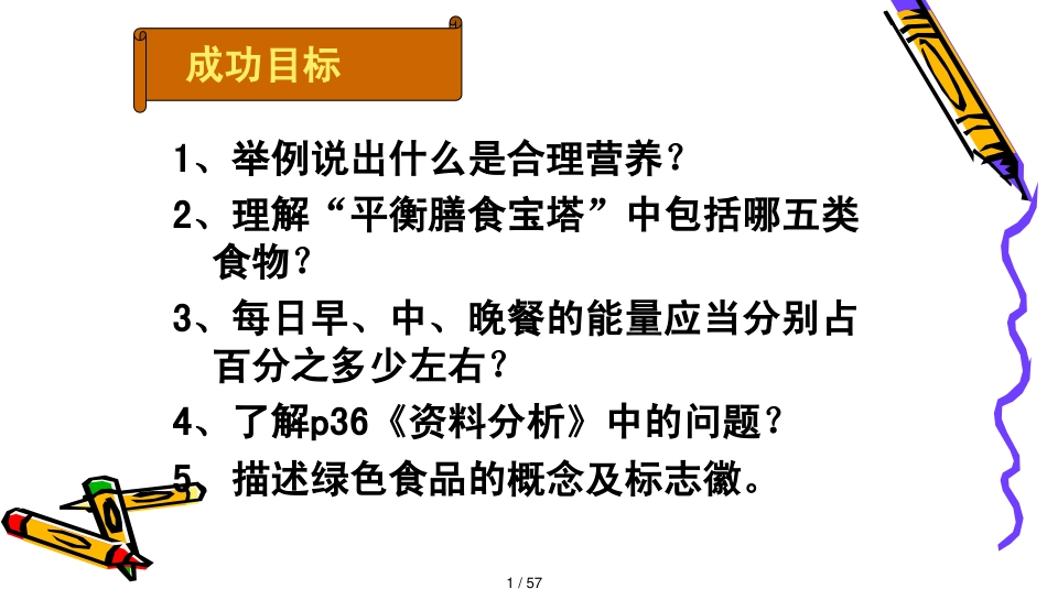 第三节_合理营养与食品安全_第1页