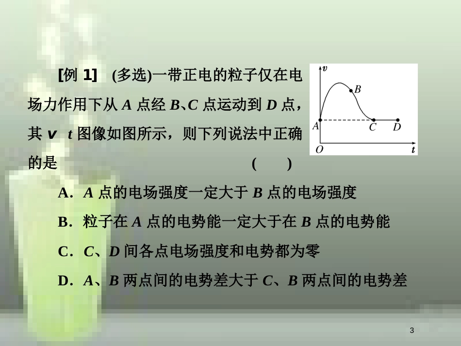 （新课标）高考物理总复习 第七章 静电场 第38课时 电场性质的应用（题型研究课）优质课件_第3页