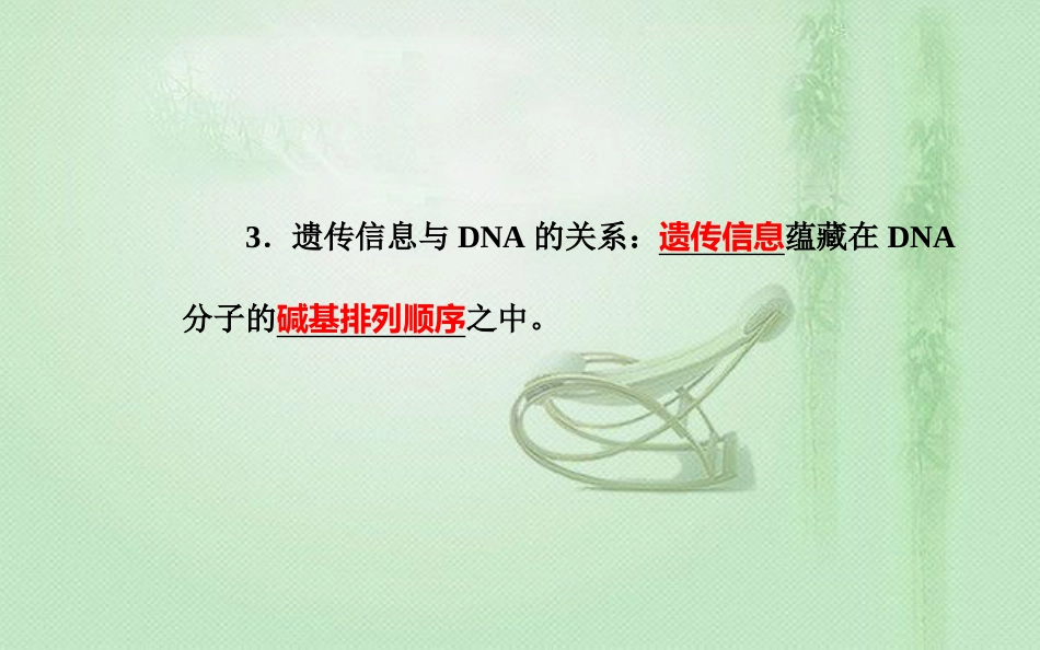 高中生物学业水平复习 专题七 遗传的分子基础 考点3 基因的概念优质课件_第2页