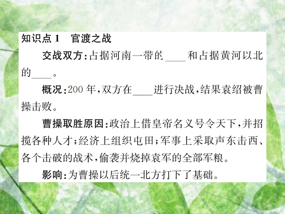 七年级历史上册 第16课 三国鼎立优质课件 新人教版_第2页