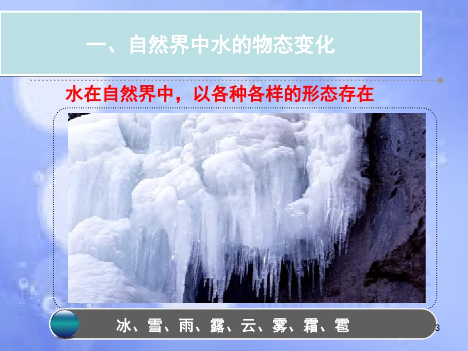 八年级物理上册 第一章 五 生活和技术中的物态变化课件 北师大版_第3页