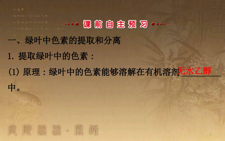 高中生物 第五章 细胞的能量供应和利用 第四节 能量之源--光与光合作用 5.4.1优质课件 新人教版必修1_第3页