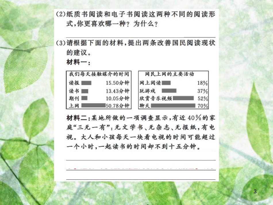 七年级语文上册 第六单元 综合性学习 文学部落习题优质课件 新人教版_第3页