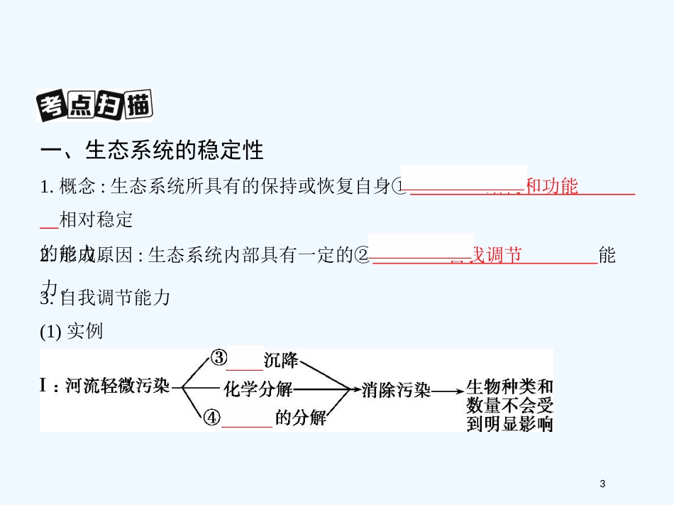 （北京专用）2019版高考生物一轮复习 第30讲 生态系统的稳定性与环境保护优质课件_第3页