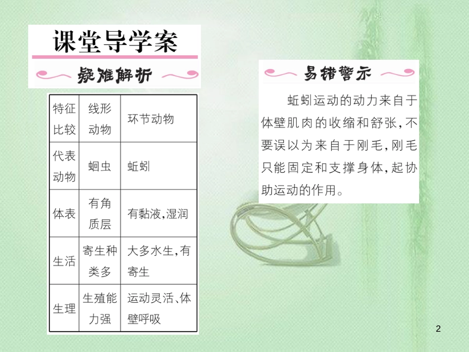 八年级生物上册 第五单元 第1章 第二节 线形动物和环节动物优质课件 （新版）新人教版_第2页