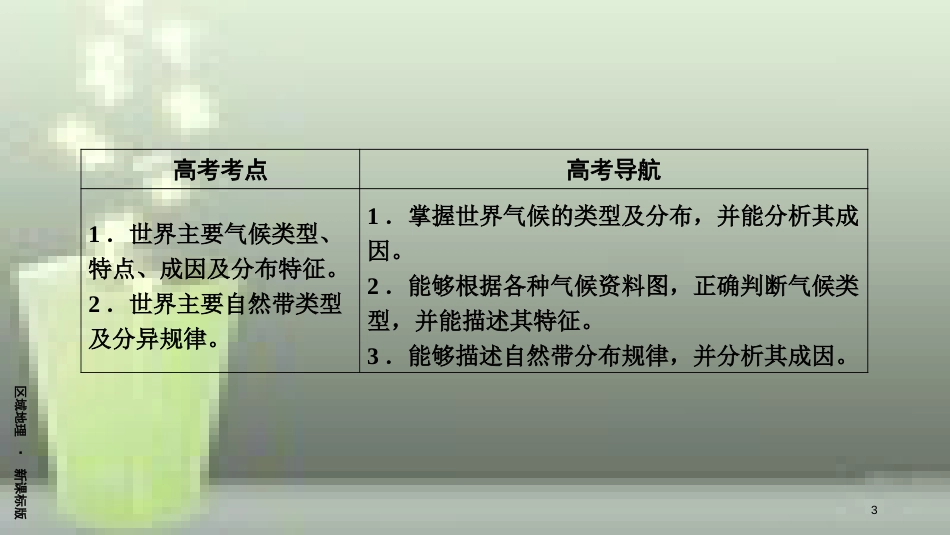 （全国通用版）高考地理一轮复习 区域地理 第2单元 世界地理概况 第3课时优质课件 新人教版_第3页