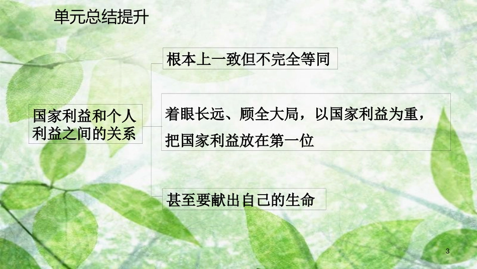 八年级道德与法治上册 第四单元 维护国家利益复习优质课件 新人教版_第3页