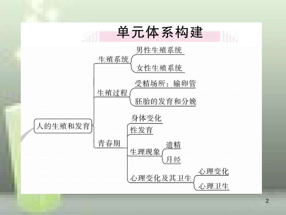 八年级生物上册 第6单元 第19章 生物的生殖和发育小结与复习优质课件 （新版）北师大版_第2页