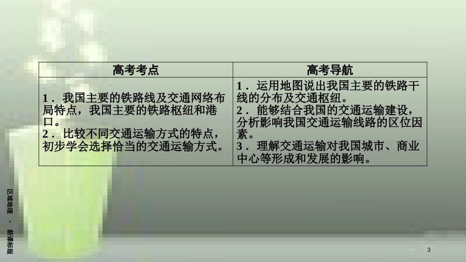 （全国通用版）高考地理一轮复习 区域地理 第4单元 中国地理概况 第8课时优质课件 新人教版_第3页