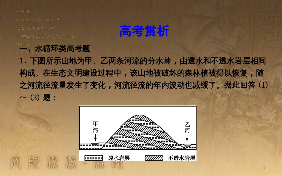高中地理 第三章 地球上的水章末整合优质课件 新人教版必修1_第3页
