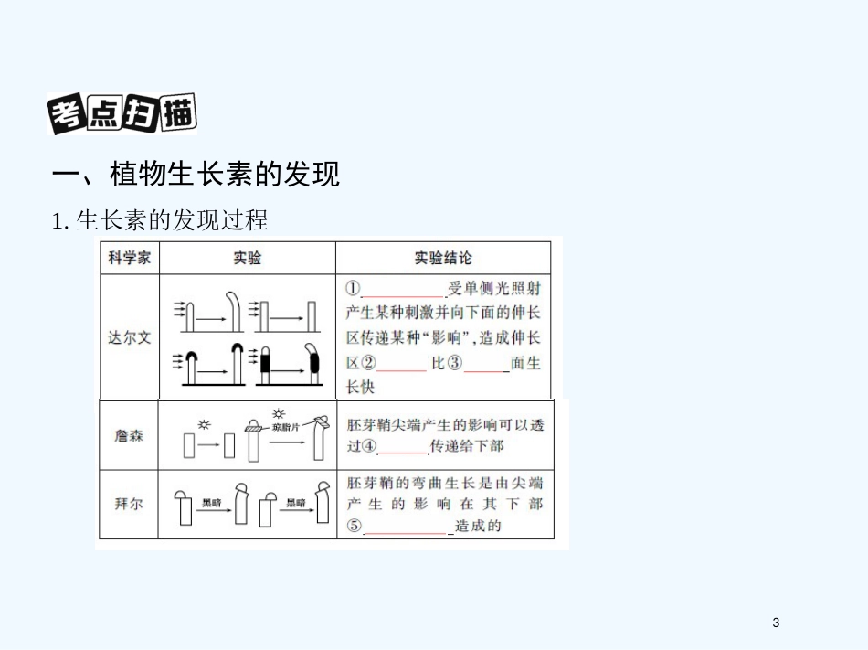 （北京专用）2019版高考生物一轮复习 第25讲 植物的激素调节优质课件_第3页