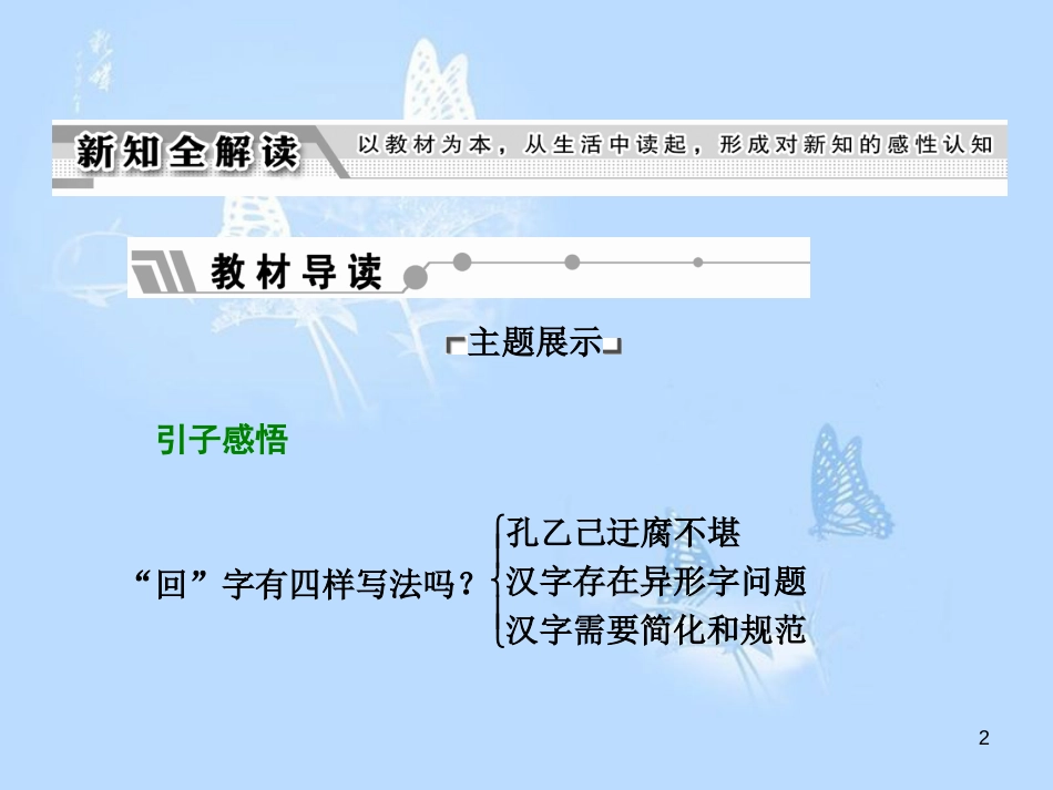 高中语文 第三课 神奇的汉字 第二节 规矩方圆-汉字的简化和规范课件 新人教版选修《语言文字应用》[共21页]_第2页