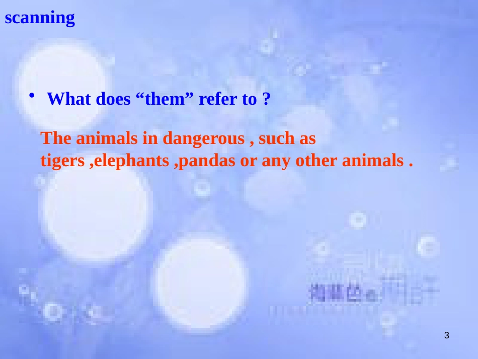 八年级英语上册 Module 6 Animais in danger Unit 2 The WWF is working hard to save them all课件1 （新版）外研版_第3页