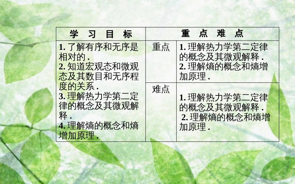 高中物理 第十章 热力学定律 5 热力学第二定律的微观解释优质课件 新人教版选修3-3_第3页