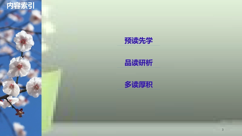 （豫宁）高中语文 第二单元 诗意地栖居 第6课 中国当代诗二首优质课件 语文版必修1_第3页