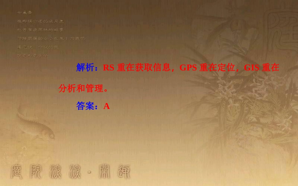 高中地理学业水平测试复习 专题十 地理信息技术的应用 考点3 地理信息系统（GIS）在城市管理中的功能优质课件_第3页