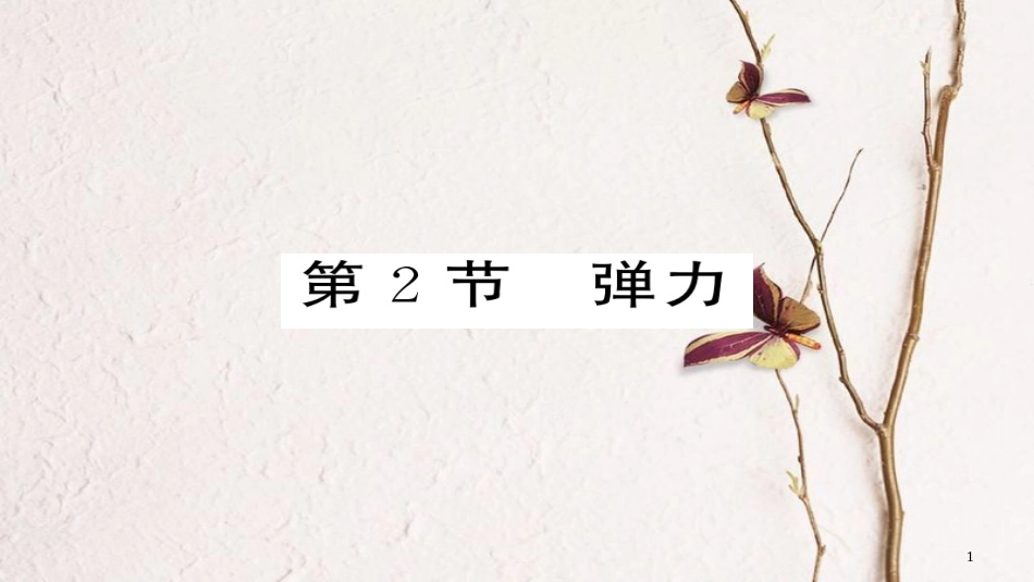 八年级物理下册 7.2 弹力习题课件 （新版）新人教版[共21页][共21页]_第1页