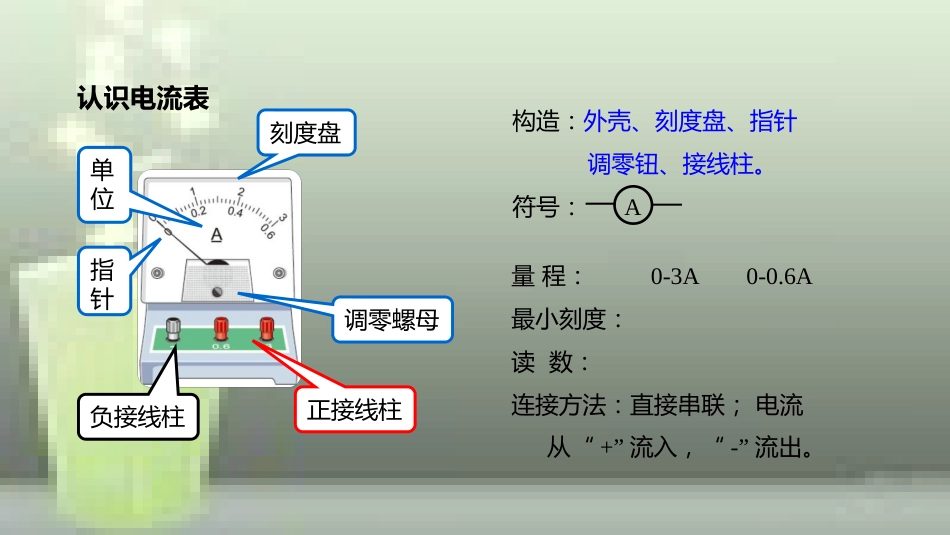 九年级物理全册 重点知识专题突破 电流的测量优质课件 新人教版_第3页