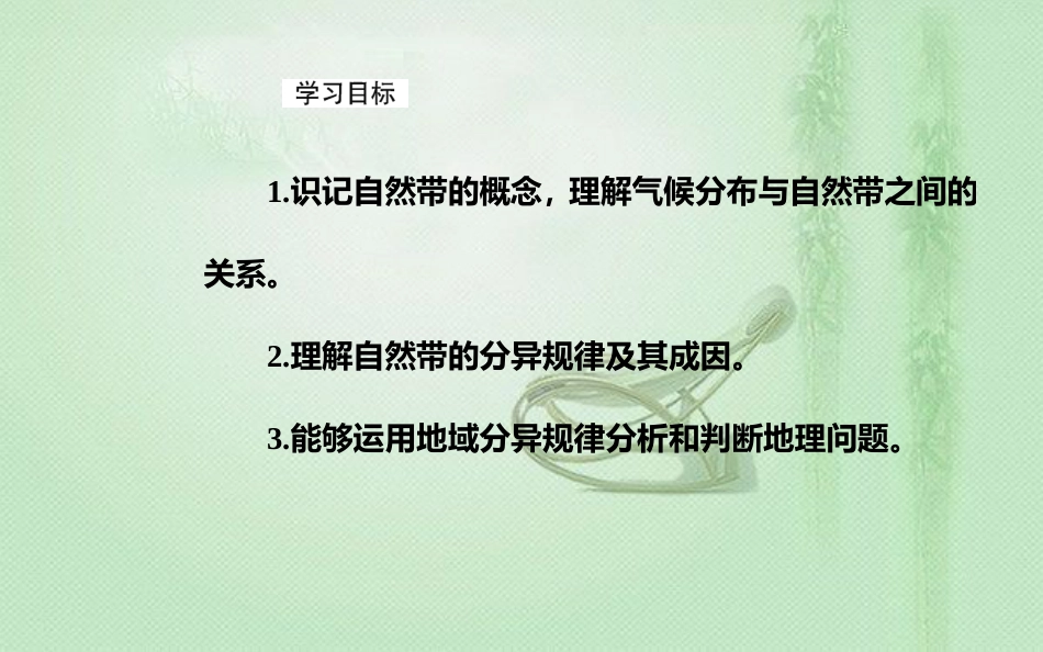 高考地理一轮复习 第一部分 第六单元 自然地理环境的整体性与差异性 第2讲 自然地理环境的差异性优质课件_第3页