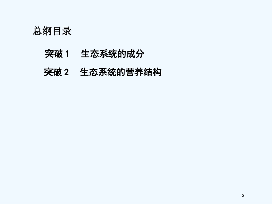 （北京专用）2019版高考生物一轮复习 第28讲 生态系统的结构优质课件_第2页