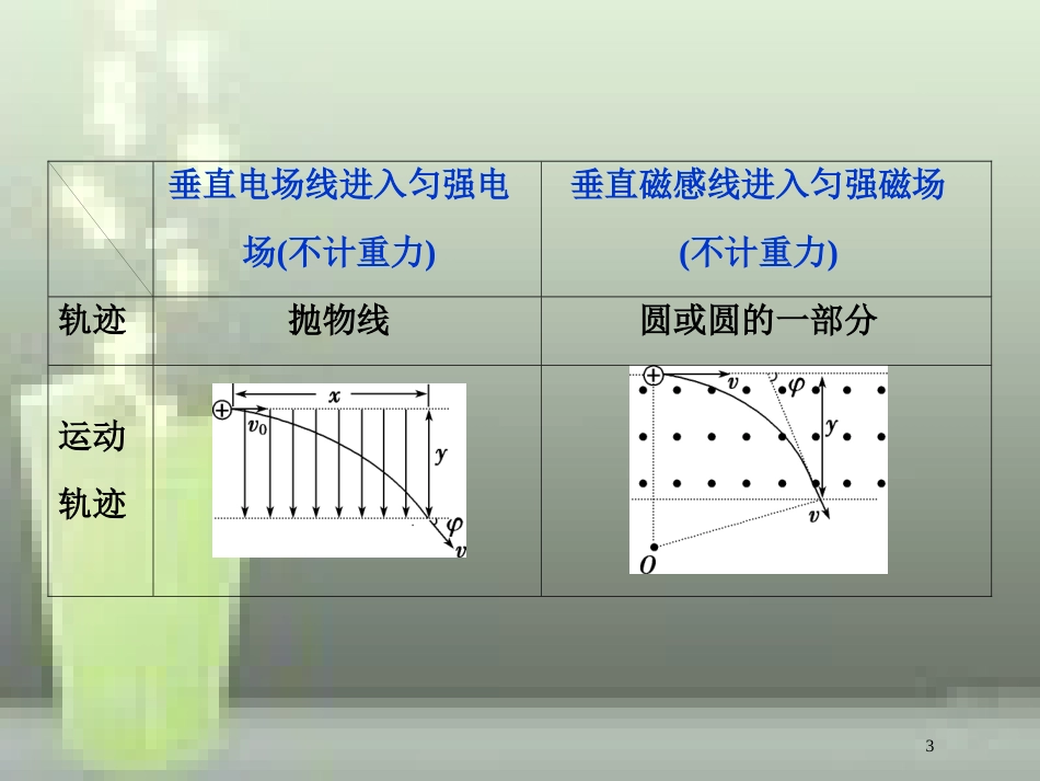 高考物理一轮复习 第8章 磁场 4 题型探究课 带电粒子在复合场中的运动优质课件 新人教版_第3页