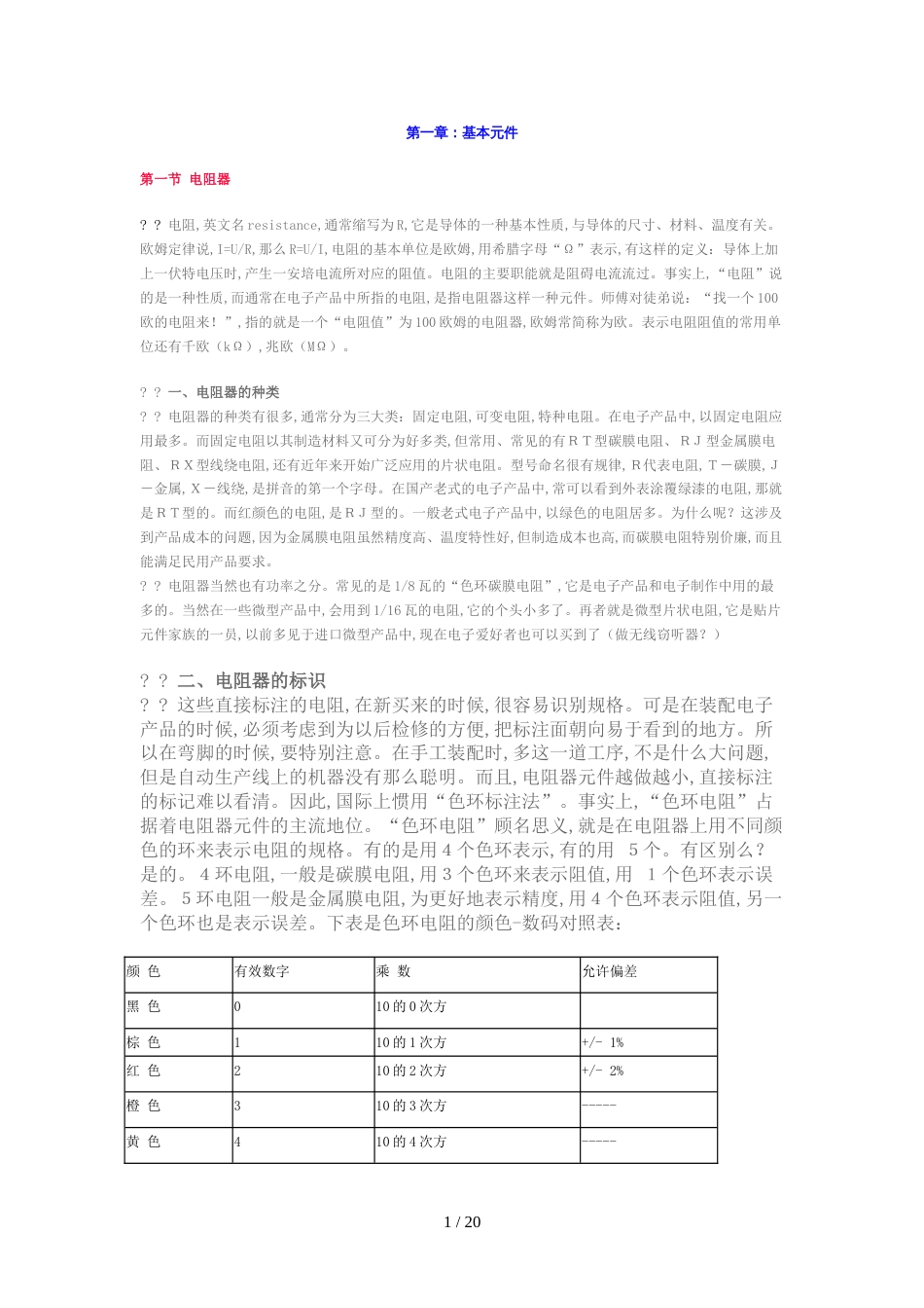 第一章：基本元件_第1页
