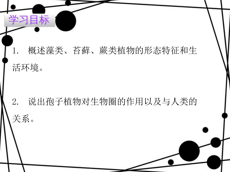 七年级生物上册 第三单元 第一章 第一节 藻类、苔藓和蕨类植物课件 （新版）新人教版[共16页]_第2页