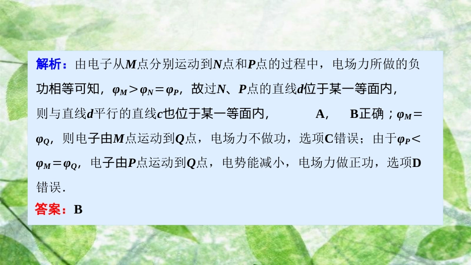 高考物理一轮复习 第七章 静电场 高考专项突破（八）电场的性质题优质课件_第3页