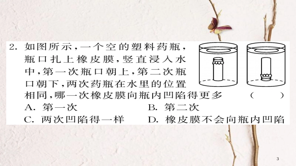 八年级物理下册 9 压强优生培养计划三习题课件 （新版）新人教版[共23页][共23页]_第3页