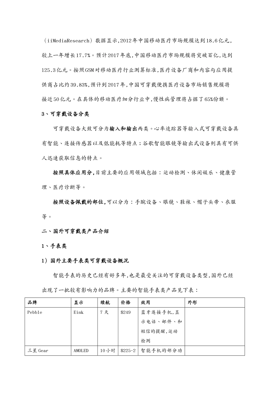 行业学习可穿戴行业概况33_第3页