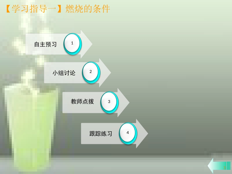 九年级化学上册 第七单元 燃料及其利用 实验活动3 燃烧的条件课堂导学优质课件 （新版）新人教版_第3页