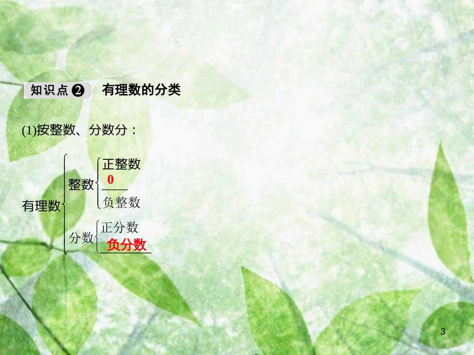 七年级数学上册 第1章 有理数 1.1 正数和负数（第2课时）优质课件 （新版）沪科版_第3页