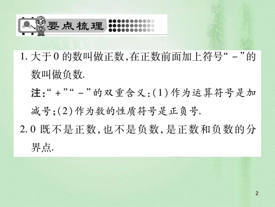 mutAAA七年级数学上册 第2章 有理数 2.1.1 正数和负数优质课件 （新版）华东师大版_第2页