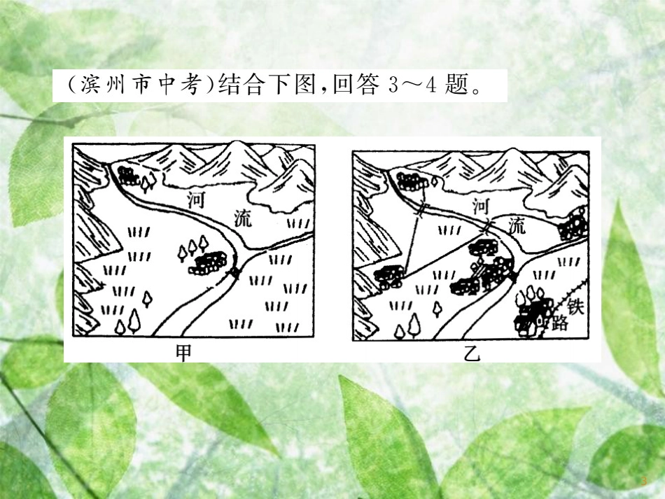 八年级地理上册 第3章 中国的自然资源章末小结习题优质课件 （新版）湘教版_第3页