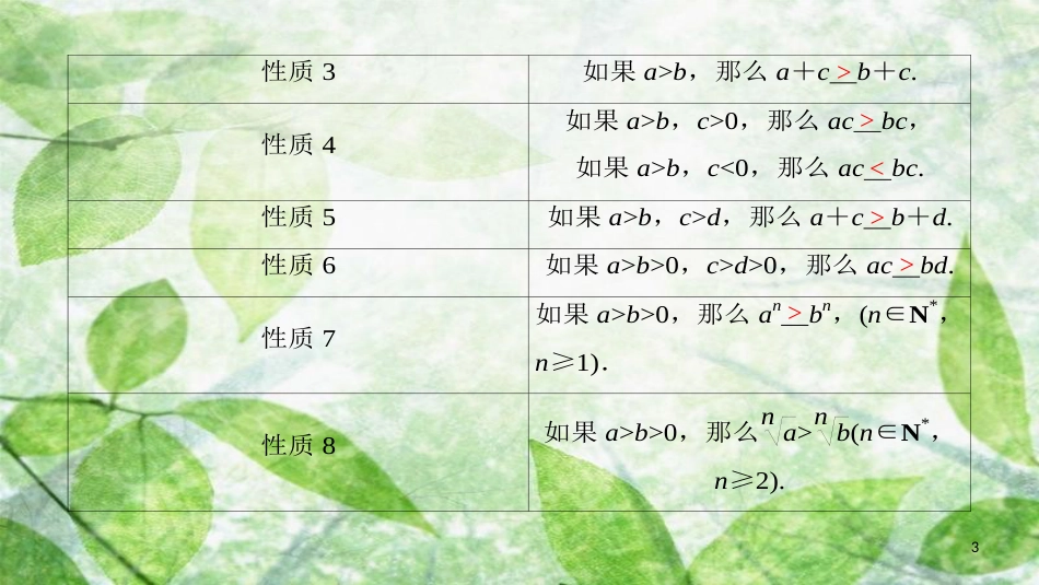 高中数学 第三章 不等式 阶段复习课 第3课 不等式优质课件 新人教A版必修5_第3页