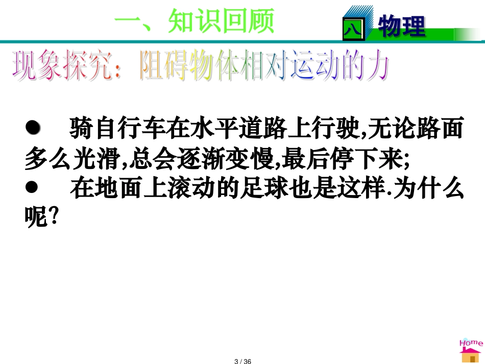 2014年最新人教版八年级物理第八章运动和力_第三节__摩擦力[共36页]_第3页