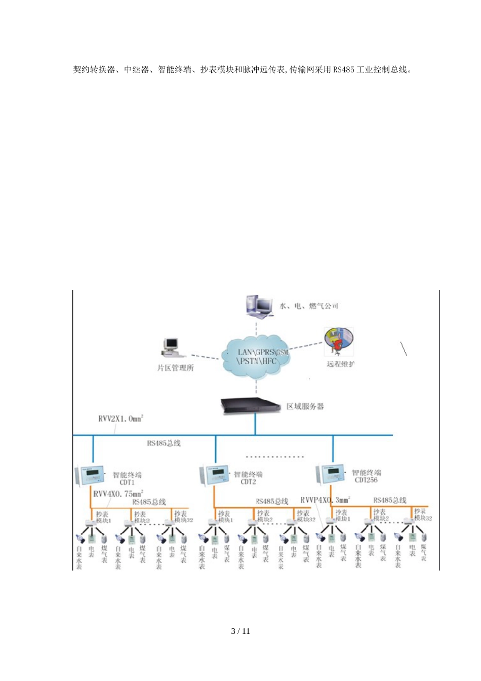 ST2000R远程居民三表联网集中抄表系统[共5页]_第3页