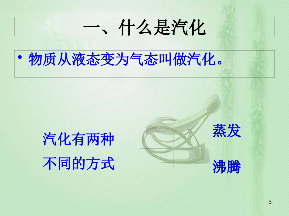 八年级物理上册 3.3汽化和液化优质课件 （新版）新人教版_第3页
