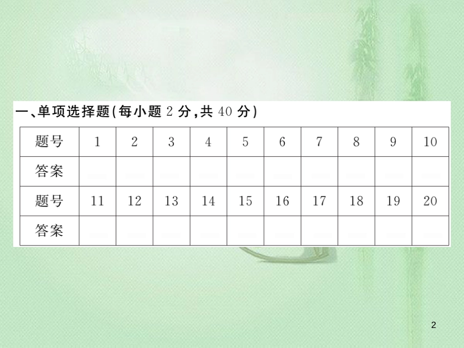 七年级地理上册 第五章 世界的发展差异综合测试习题优质课件 （新版）湘教版_第2页