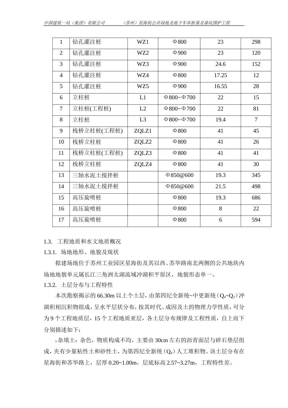 钻孔灌注桩及止水帷幕桩施工方案—原始方案[共42页]_第3页