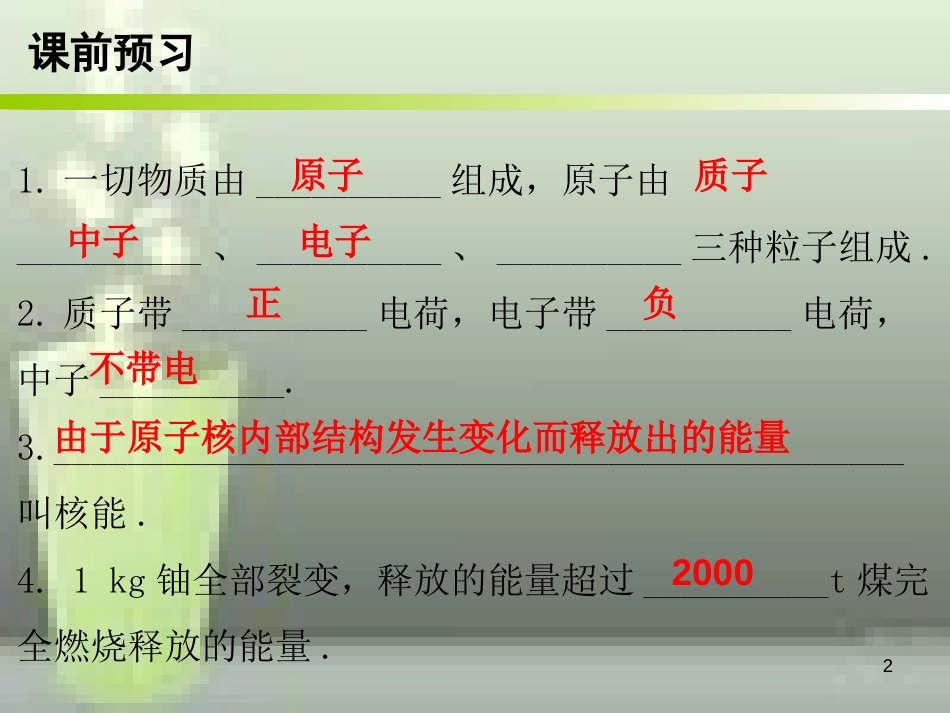 九年级物理全册 22.2 核能优质课件 （新版）新人教版_第2页