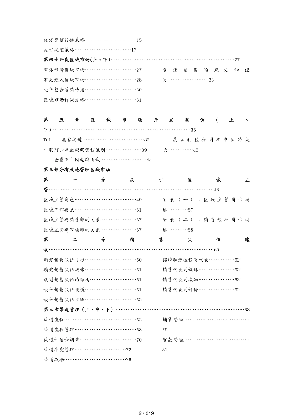 某电子集团公司区域市场营销规划方案_第2页