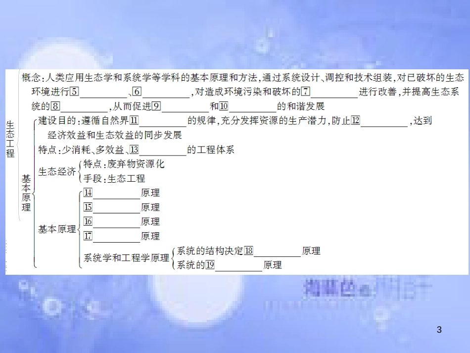 高三生物一轮复习 专题四 生物技术的安全性和伦理问题 专题五 生态工程课件 新人教版选修3_第3页