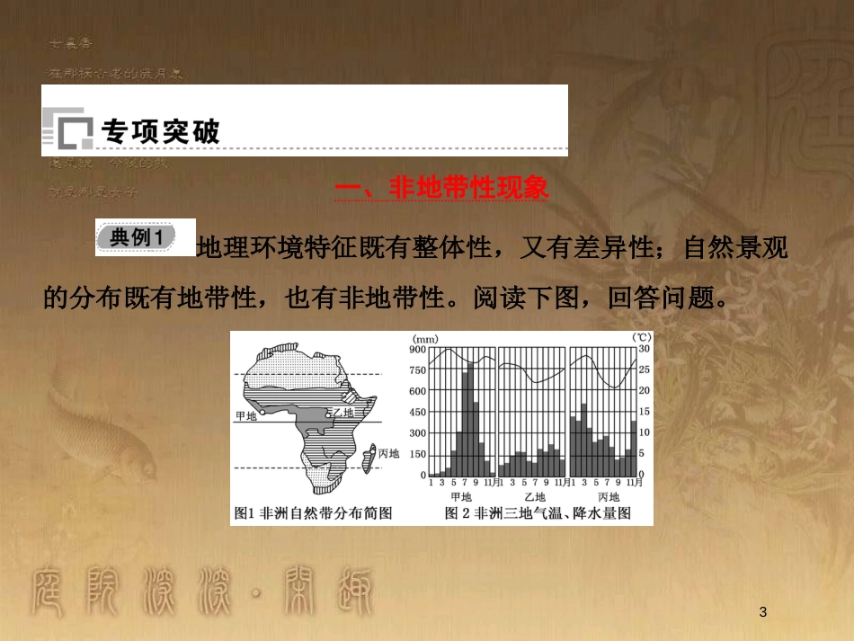 高中地理 第五章 自然地理环境的整体性与差异性讲练优质课件 新人教版必修1_第3页