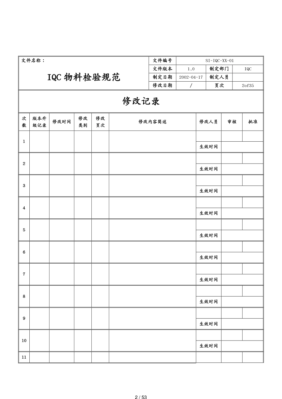 IQ物料检验规范_第2页