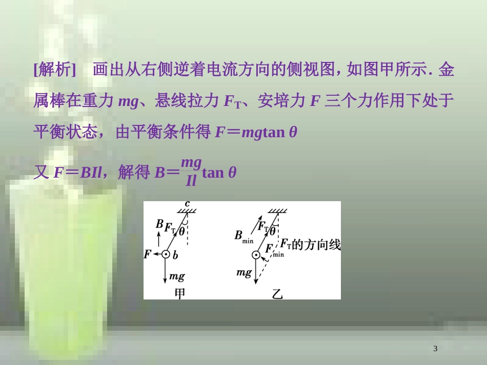 （新课标）高考物理一轮复习 第九章 磁场章末热点集训优质课件_第3页