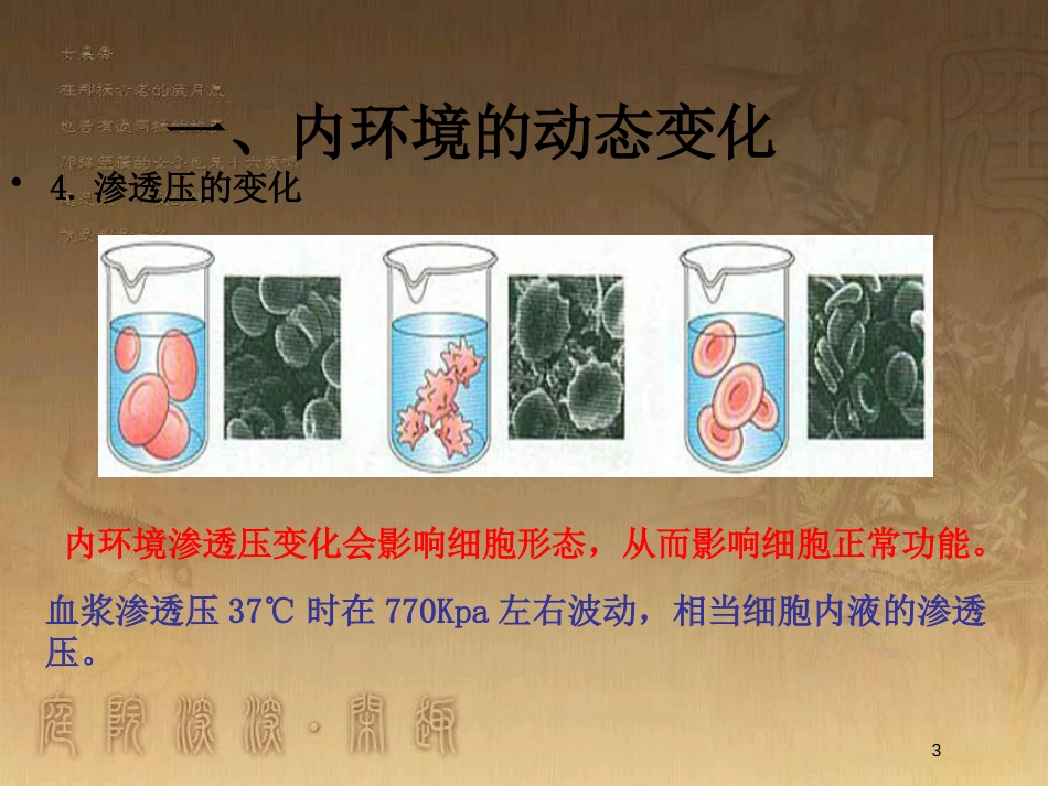 高中生物 第一章 人体的内环境与稳态 专题1.2 内环境稳态的重要性优质课件（基础版）新人教版必修3_第3页
