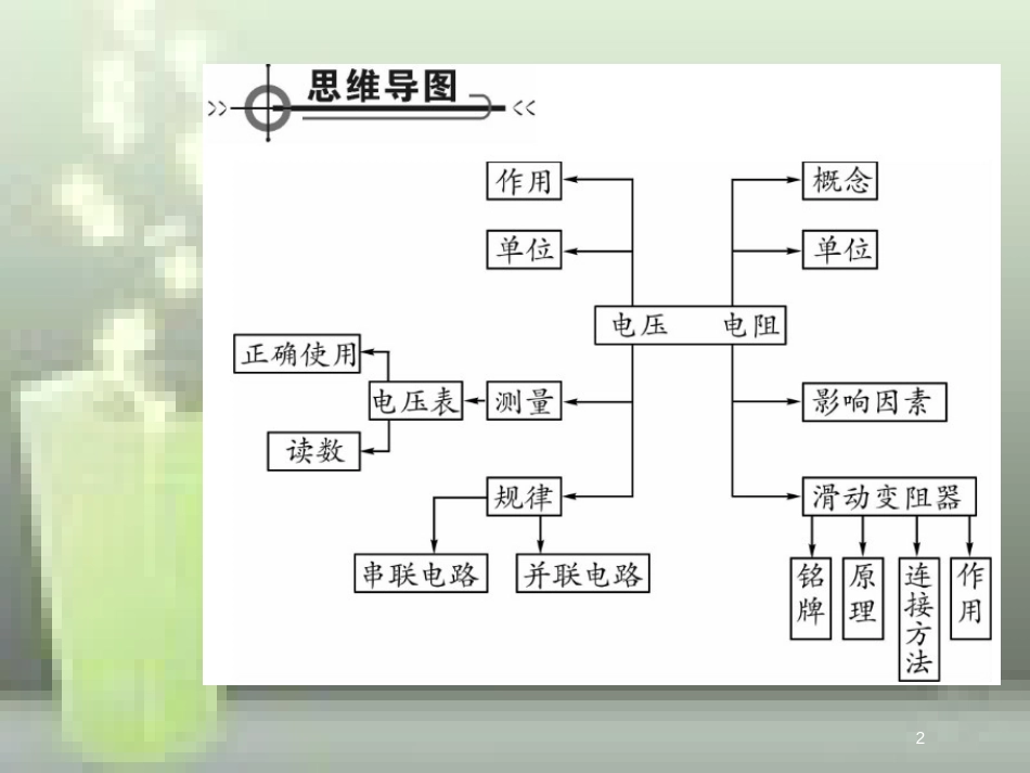九年级物理全册 16 电压 电阻章末优质课件 （新版）新人教版_第2页