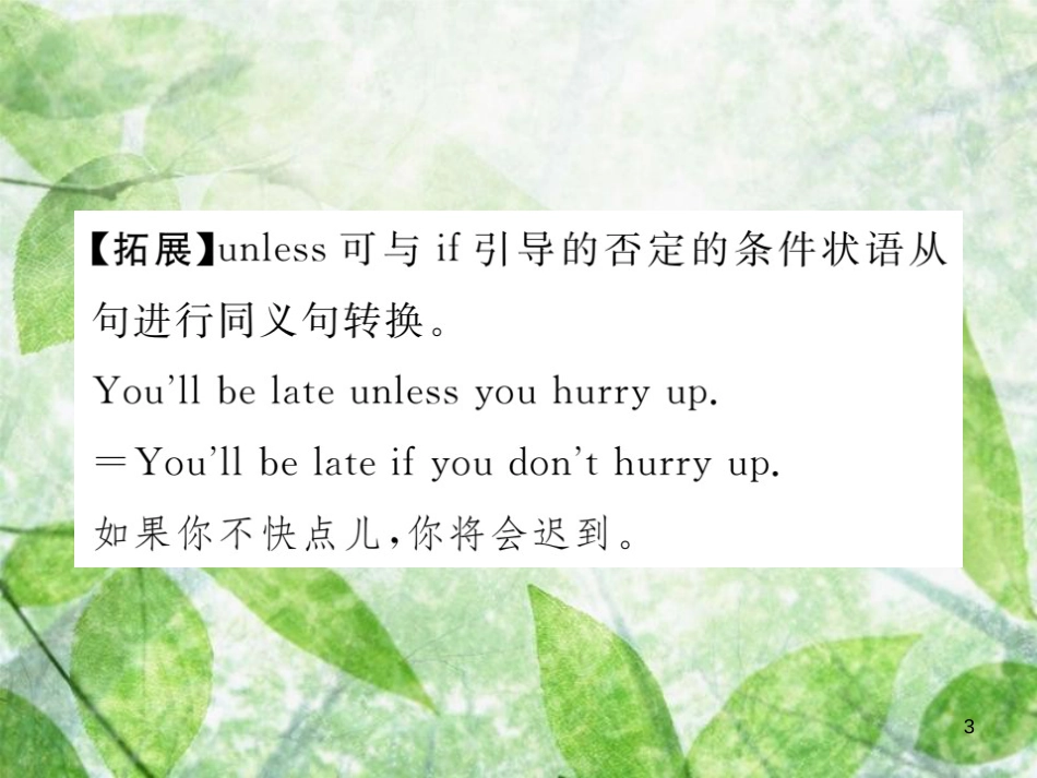 八年级英语上册 Unit 10 If you go to the party，you’ll have a great time（第4课时）Section B（2a-2e）习题优质课件 （新版）人教新目标版_第3页